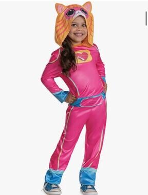 Disguise Toders 2T Disney SuperKitties Ginny Costume Jumpsuit NEW